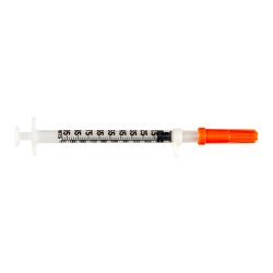 Insulin Safety Syringe, 1mL, 29G x ½