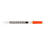 Insulin Safety Syringe, 1mL, 29G x ½", 50/bx, 10 bx/cs
