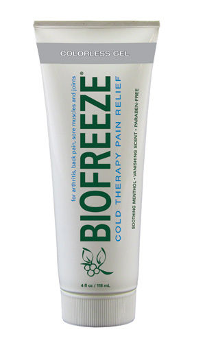 Biofreeze - 4 Oz. Tube Dye-Free Professional Version
