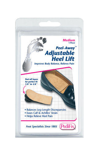 Adjust-A-Heel Lift  Medium Womens size 8-10 / Mens 6-8