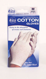 Cotton Gloves - White Medium (Pair) Fits 7-1/2  - 8-1/2