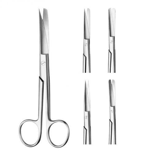 Operating Scissors- Sharp/Sharp- 4 1/2  Straight
