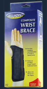 Composite Wrist Brace  Left Medium  Wrist Circum: 6 -7