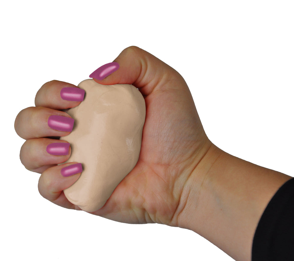 Squeeze 4 Strength 6 oz XXSoft Hand Therapy Putty Light Beige