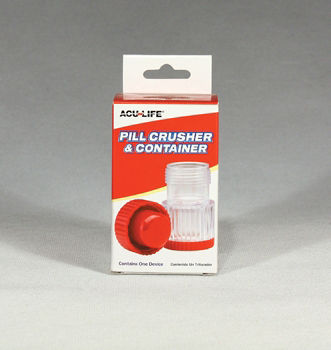 Pill Crusher and Container