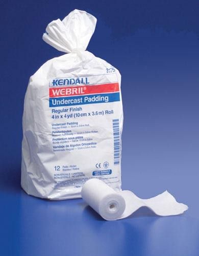 Webril 100% Cotton Undercast Padding 2  x 4 Yds Bg/24